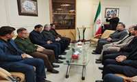 فرماندار کبودراهنگ در دیدار با رییس دانشگاه علوم پزشکی همدان
