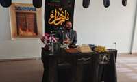 مراسم بزرگداشت ایام فاطمیه در مدرسه دخترانه بهیاری کبودراهنگ برگزار شد