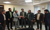جلسه تودیع و معارفه مدیر شبکه بهداشت و درمان شهرستان کبودراهنگ 