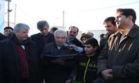 کلنگ احداث ساختمان جدید مرکز بهداشتی- درمانی روستای قباق تپه 