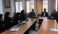 دیدار فرمانده نیروی انتظامی شهرستان با پرستاران