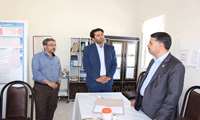 بازدید رئیس دانشگاه از اردوهای جهادی مستقر در روستاهای محروم شهرستان کبودراهنگ