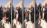 مراسم کلنگ‎زنی مرکز غربالگری سرطان شهرستان کبودراهنگ